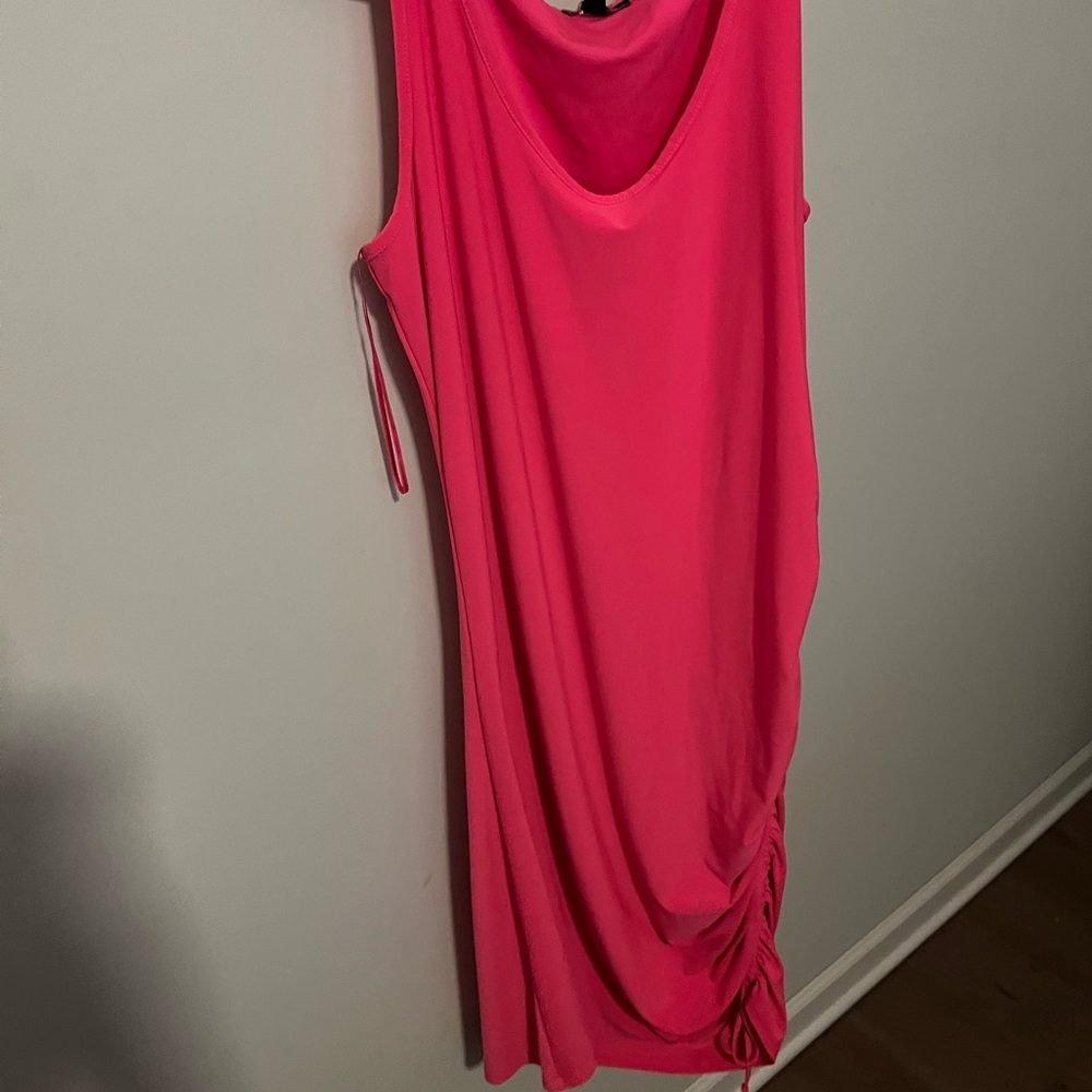 Express Pink Sleeveless Dress